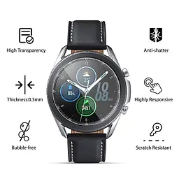 Загартоване скло для годинника VSKEY для Samsung Galaxy Watch 3 41 мм, діаметр 30,5 мм - мініатюра 2
