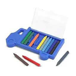 Крейда полімерна Melissa&Doug Машина, 12 штук (MD4159) - мініатюра 2