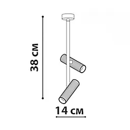 Накладний світильник Friendlylight DOT 2 15W FL2082 - мініатюра 3