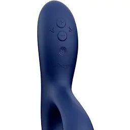 Смарт-вібратор кролик We-Vibe Nova Midnight Blue регульований кут нахилу ствола - мініатюра 4