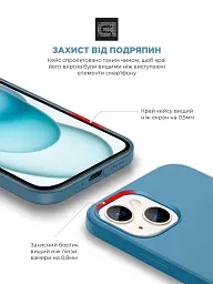 Чохол ArmorStandart ICON2 Case для Apple iPhone 15 Winter Blue - мініатюра 5