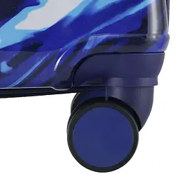 Валіза Semi Line 24" (M) White/Blue Print (T5653-2) (DAS302330) - мініатюра 6