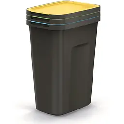 Баки для сортування сміття Prosperplast Compacta Q Plus комплект 3 шт по 35 л (NSDK35S3-S411) - мініатюра 2