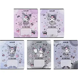 Набір зошитів Kite Kuromi 18 аркушів в лінію 20 шт. (HK25-237-1)