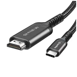 Кабель мультимедійний USB-C to HDMI M 2.0m 4K60Hz black ColorWay (CW-CBCHD077-BK) - мініатюра 3