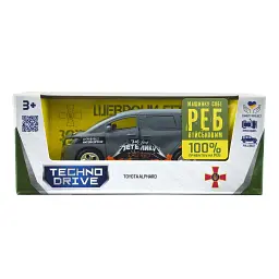 Машина TechnoDrive серії Шеврони Героїв - Toyota Alphard - Invisible Interceptor (KM6011) - мініатюра 6