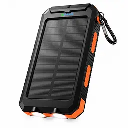 Зовнішній акумулятор Power Bank Hoco J164 на  8000 mAh з сонячною панелью та подвійний ліхтар USB-A та USB-C USB  - мініатюра 8