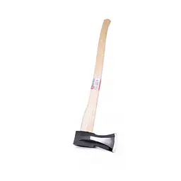 Колун кутий з дерев'яною рукояткою 2000 г INTERTOOL HT-0272 - мініатюра 3