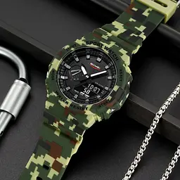 Наручний годинник чоловічий 2351CMGN Camo Green Skmei acs0029982 - мініатюра 4