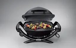 Гриль електричний Weber Q-140 з подставкою сірий (52020879) - мініатюра 6