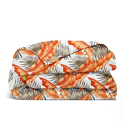 Комплект постільної білизни Cosas полуторний ORANGE PALMS CS2 160 x 220 см (PalmBeigeOrange_CellAshbeige_160) - мініатюра 7