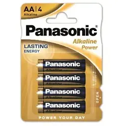 Батарейка Panasonic LR06 Alkaline Power х 4 (LR6REB/4BPR)