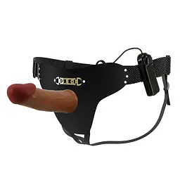 Страпон з вібро HARNESS BRIEFS Stark Universal Strap-On Harness 6,9 Dildo Flesh PRETTY LOVE BW-022096Z 100483 - мініатюра 6