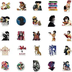 Стікерпак GeekLand Cowboy Bebop 50 штук - мініатюра 3
