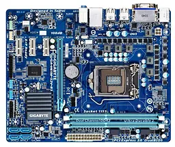 Материнська плата Gigabyte GA-H61M-S2V-B3 (GA-H61M-S2V-B3) (Socket 1155, Intel H61, Micro-ATX) Б/в