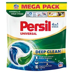 Диски для прання Persil 4in1 Discs Universal Deep Clean 60 шт.