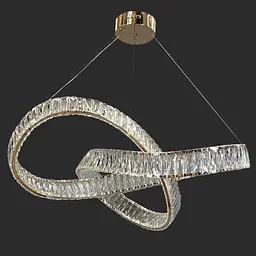Led люстра нескінченність Art 536/800GD - мініатюра 4
