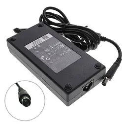 Блок живлення для ноутбука Dell 19.5V, 9.23A, 180W, 7.4x5.0-PIN, Black (без кабеля) - мініатюра 2