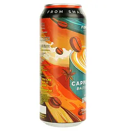 Пиво Forever Cappuccino темне нефільтроване 7% 0.5 з/б - мініатюра 2