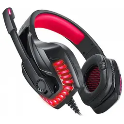 Ігрова гарнітура Real-EL GDX-7650 Black-Red (GDX-7650 Black-Red) - мініатюра 4
