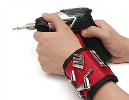 Магнітний браслет для інструментів кріплення свердл UKC Magnetic Wristband - мініатюра 10