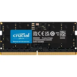 Модуль пам'яті SO-DIMM DDR5 Crucial 64GB 5600MHz (CT64G56C46S5) [147391]