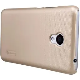 Чохол-накладка Nillkin Super Frosted Shield Meizu M3S Gold - мініатюра 6