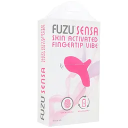Вібратор на палець FUZU Sensa Skin Activated Fingertip Vibe - Pink, сенсорне керування, 8 режимів