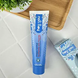 Зубная паста hey you Tartar Plaque Control от образования зубного налета и камня (фтор 1448 ppm) 100 мл - миниатюра 2