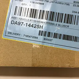 Дверна ручка на холодильник Samsung RT53/50/46/43, RT53K6340UT/UA, DA97-14425H фіолетова - мініатюра 7