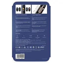 Електрична зубна щітка Oclean X Lite Set Blue - мініатюра 4