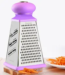 Тертка 4-х гранна Meotida Pyramida із пластиковою ручкою Fissman в. 21 см; основание 12.5 см kuh0009302 - мініатюра 5