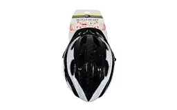 Шолом велосипедний "GOOD BIKE" L 58-60 см чорно/білий (88855/4-IS) - мініатюра 2