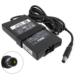Блок живлення для ноутбука Dell SLIM 19.5V, 3.34A, 65W, 7.4x5.0-PIN, Black (без кабеля) - мініатюра 2