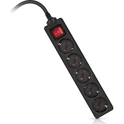 Мережевий фільтр живлення REAL-EL RS-PROTECT M 10m, black (EL122300037) - мініатюра 10