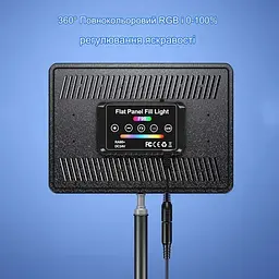 Видеосвітло XPRO LED F99 B111013 з яскравим та рівномірним освітленням (43530-F99_1025) - мініатюра 2