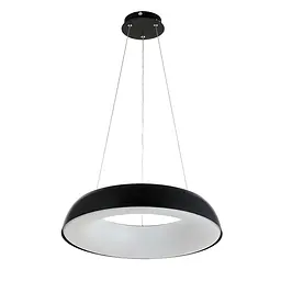 Люстра LED Levistella 797MD6018 (480) BK, чорний метал, сучасний стиль для дому - мініатюра 2