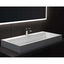 Умивальник Rea Goya 37x50 білий (REA-U8900) - мініатюра 2
