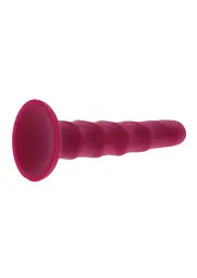 Фалоімітатор ToyJoy Ribbed Dong 6 Inch 16 см (рожевий) - мініатюра 11
