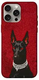 TPU чохол Demsky Premium doberman для Apple iPhone 15 Pro Max (6.7")