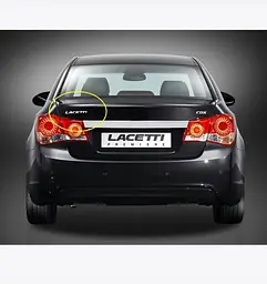Емблема напис LACETTI Хром 170х21 мм Пластик на скотчі (Завод) - мініатюра 4