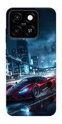 TPU чохол Demsky Red sport car для ZTE Blade A55 4G