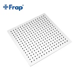 Тропічний душ Frap F28-3 нержавіюча сталь 300x300 мм, хром, Хром