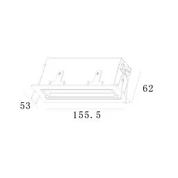 Точковий світильник Skarlat RSL74104 5×2W WH+BK 4000K - мініатюра 2