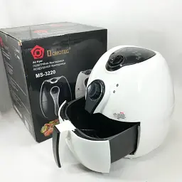 Аеро фритюрниця Air Fryer DOMOTEC MS-3220 білий - мініатюра 4