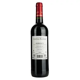 Вино Robert Giraud Chateau Naudeau AOP Bordeaux, червоне, сухе, 0,75 л (917809) - мініатюра 4