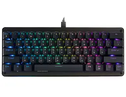 Клавиатура игровая механическая с подсветкой Cougar Puri PIX Mini RGB USB Black Eng/Укр