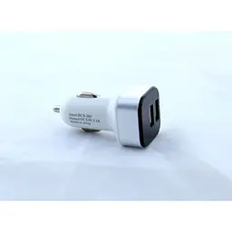 Авто USB-заряджання адаптер HC-1 9001 від прикурювача 12v зарядне Білий - мініатюра 3
