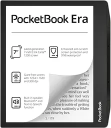 Електронна книга PocketBook 700 Stardust Silver (PB700-U-16-WW) - мініатюра 2