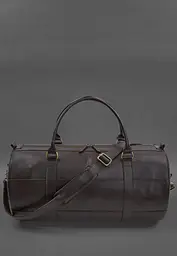 Шкіряна сумка Harper MAXI темно-коричнева краст - мініатюра 2